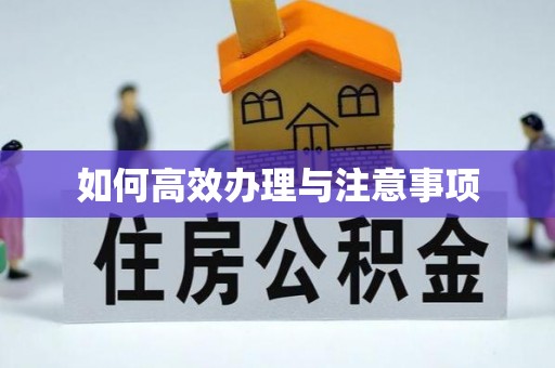 清河门如何高效办理与注意事项